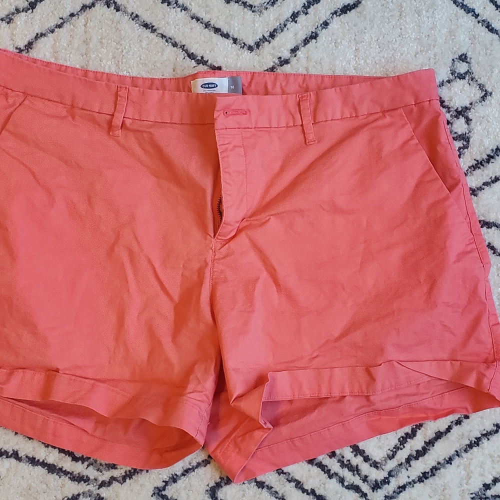 Pink Old Navy shorts, size 16